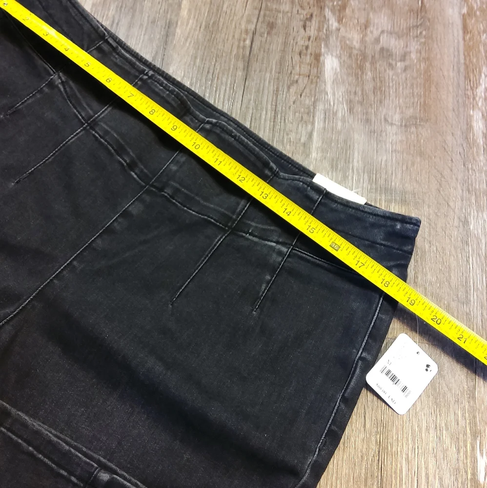 FREE PEOPLE We The Free Carousel Pull-On Capri Jeans NWT - Picture 12 of 14